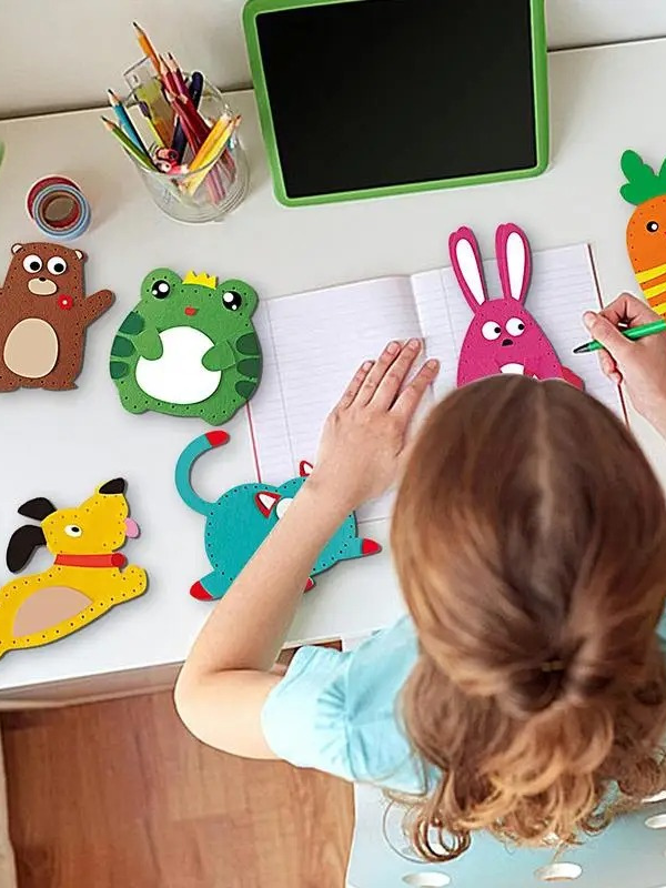 Melodie Toy 6'lı Hayvanlı Dikiş Nakış Seti